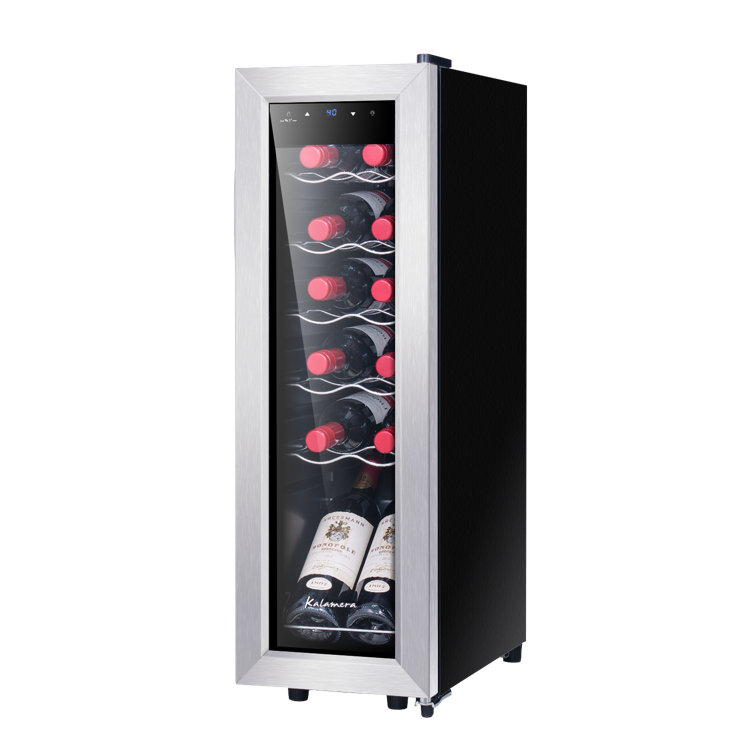 Kalamera Freestanding Beverage Refrigerator with Wine Storage & Reviews
